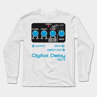 Digital delay pedal Long Sleeve T-Shirt